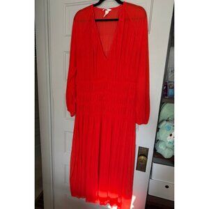 H&M Smocked-Waist Dress XL